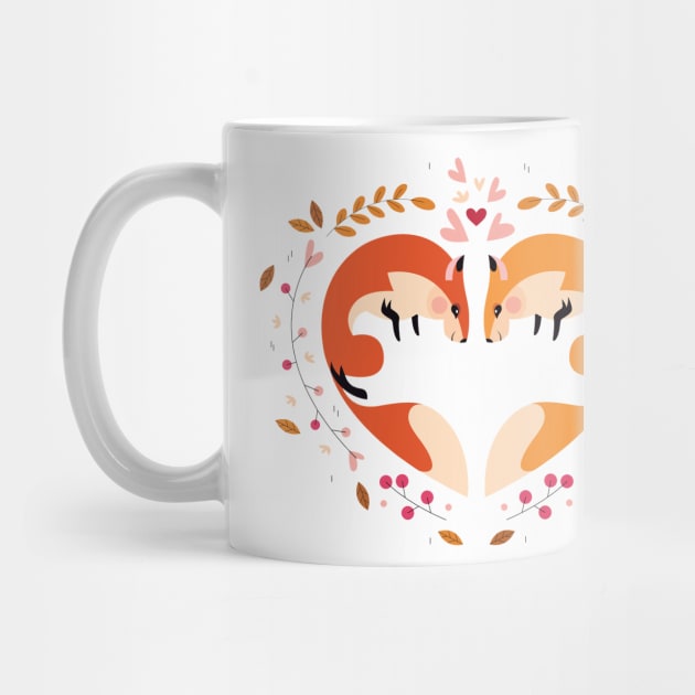 Fox Lovers by edwardecho